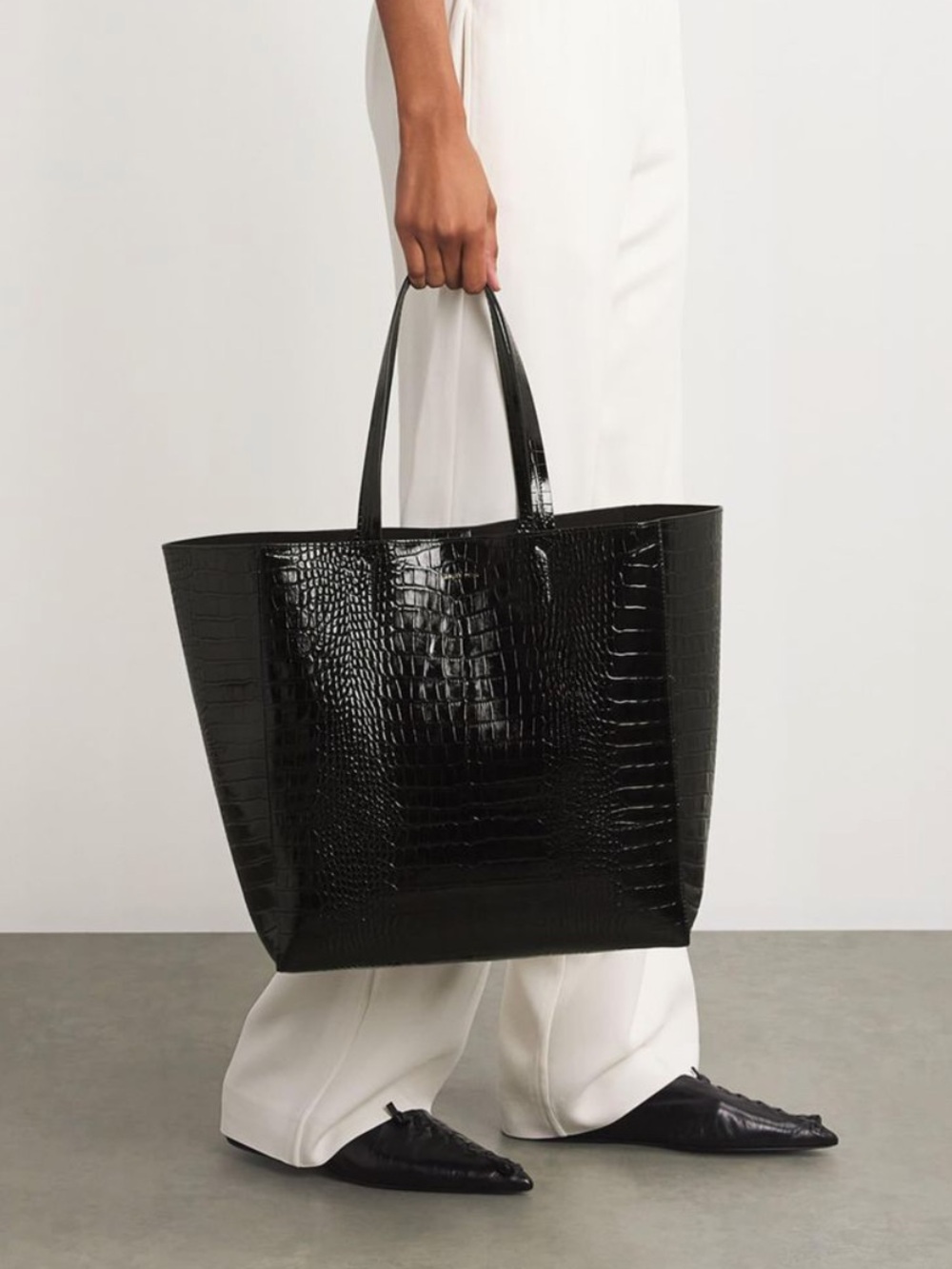 ⭐️Anine Bing Croc Tote Bag Oversized ⭐️